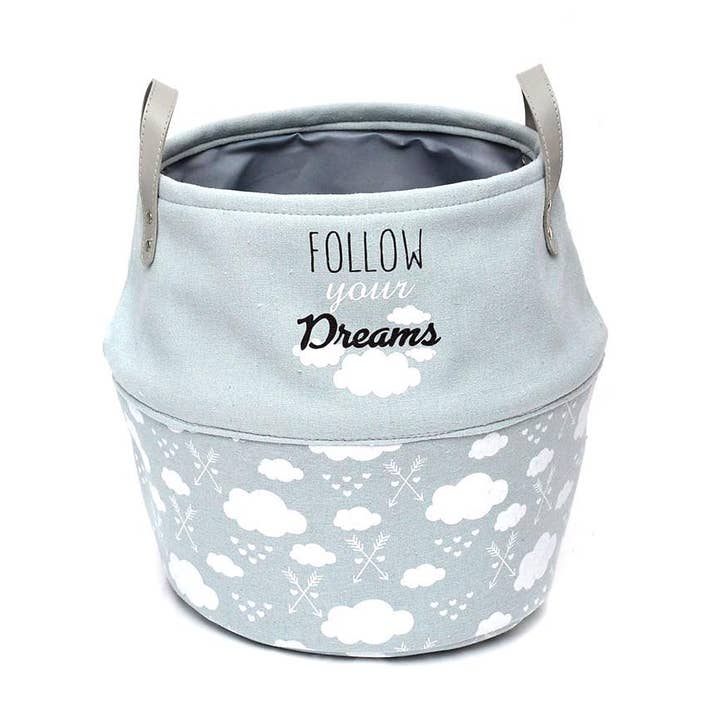 CESTO PEGAS AZUL FOLLOW YOUR DREAM por atacado de Aktual / Dekora Import S.A