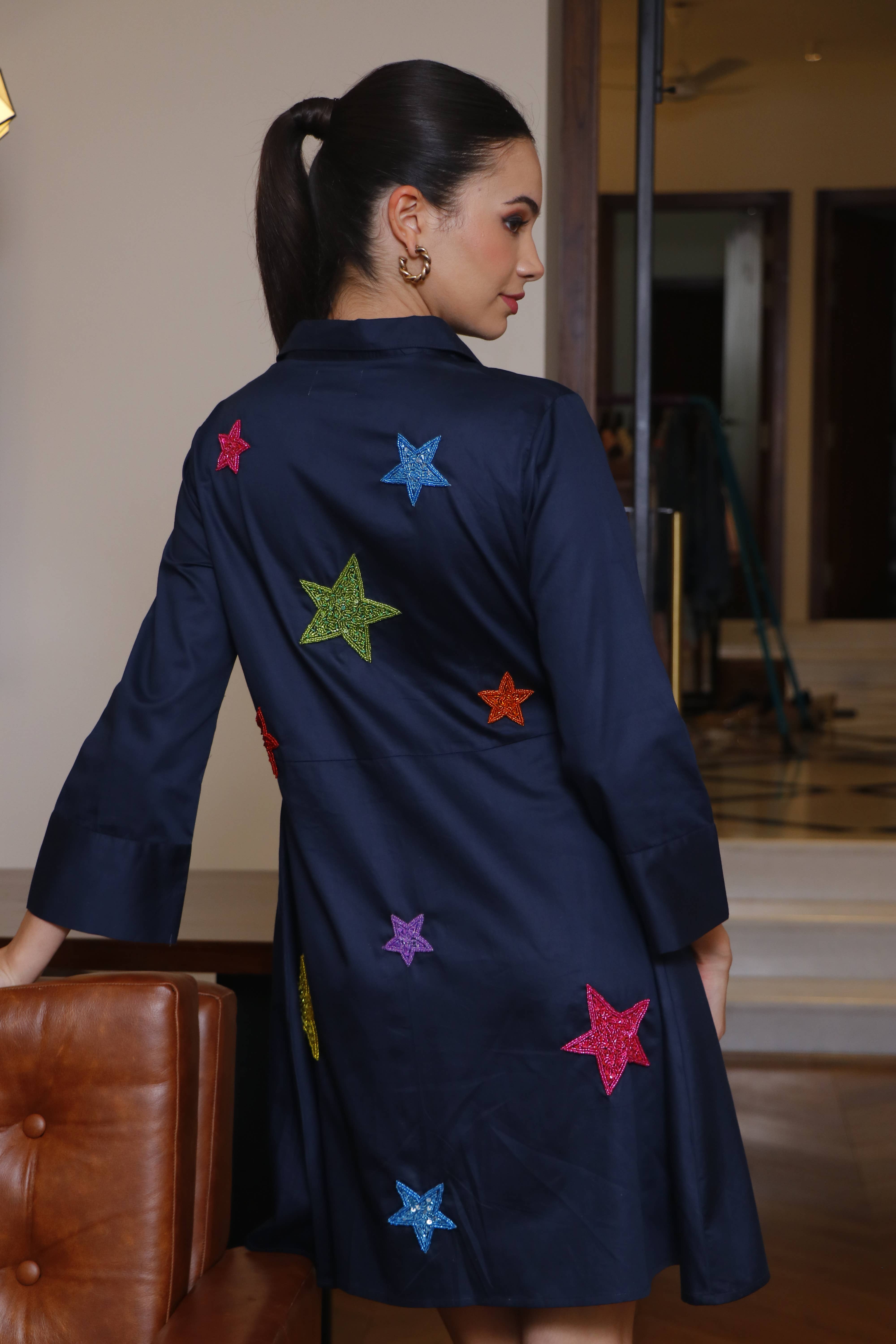 Tiana Designs - Wholesale Dress - Women's - CTN 1200 - Navy-Multi5