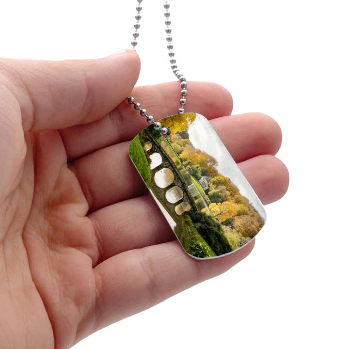 TheDogTagCo - Wholesale Pendant/charm necklace - Personalised Double Sided Tag (Necklace)3