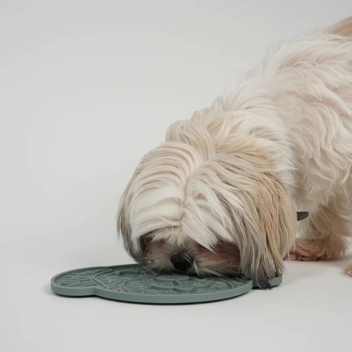 Staey - Wholesale Pet food mat – Dog - Licking Mat | Moss Green1