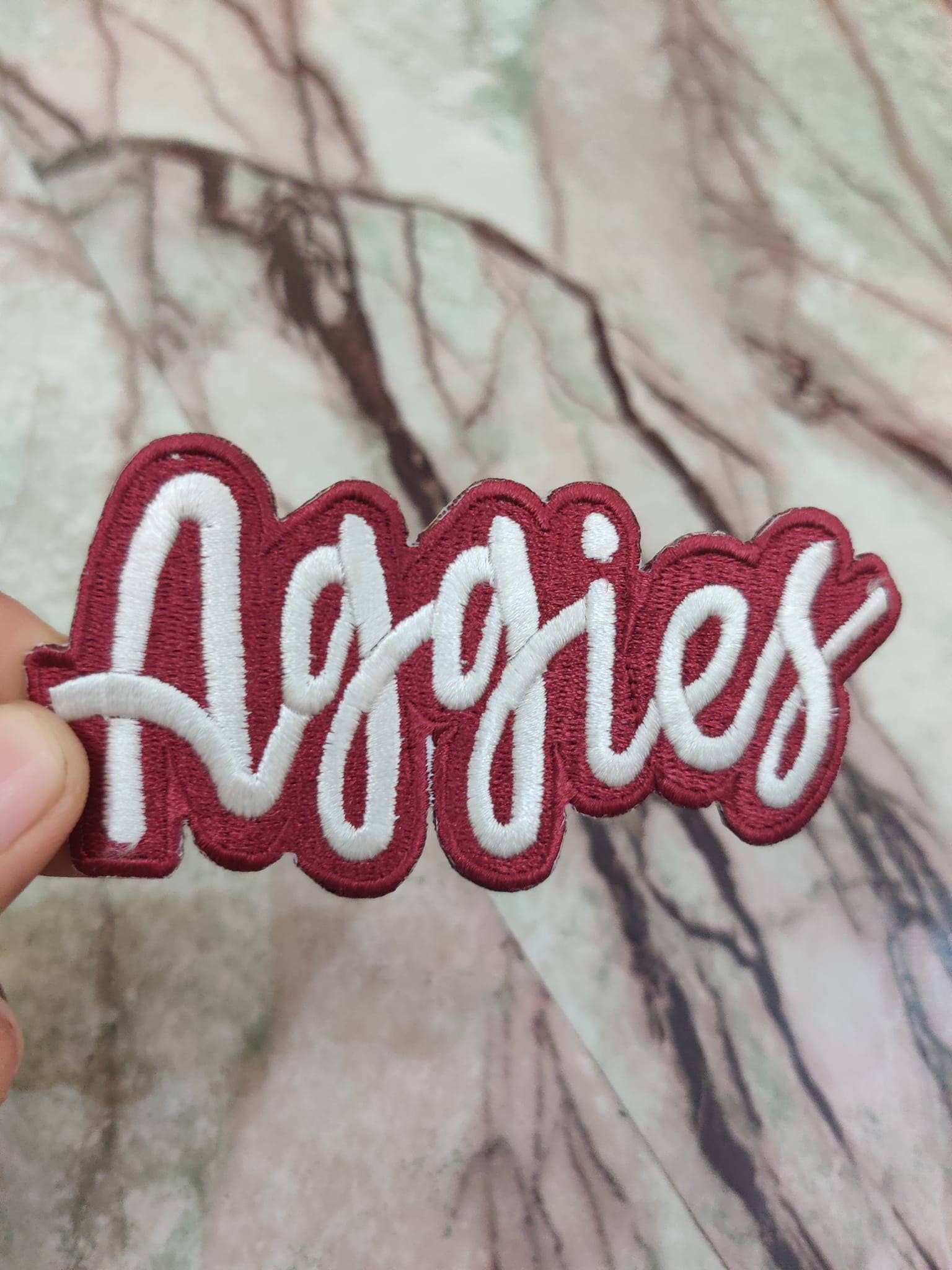 Icon Punch - Wholesale Patch - Aggies Embroidered Patches..!!0