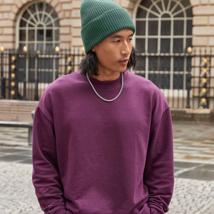 Logo Free Clothing - Venta al por mayor Gorro de lana - Unisex - Gorro Beechfield con puños extragrande, unisex, acanalado, puños anchos, 7 colores, talla única7