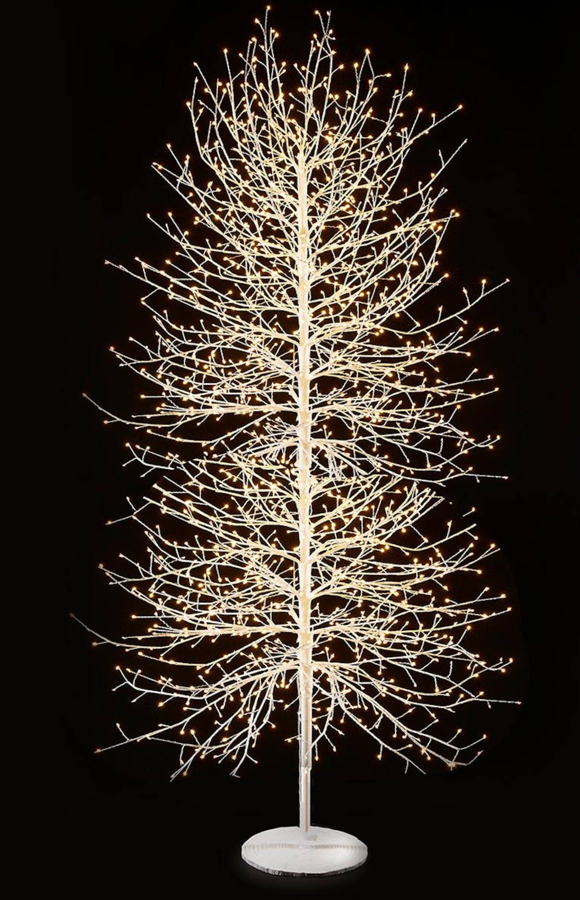 Hi-Line Gift Ltd. - Vente Fleurs artificielles - Arbre noir LED 180 cm2