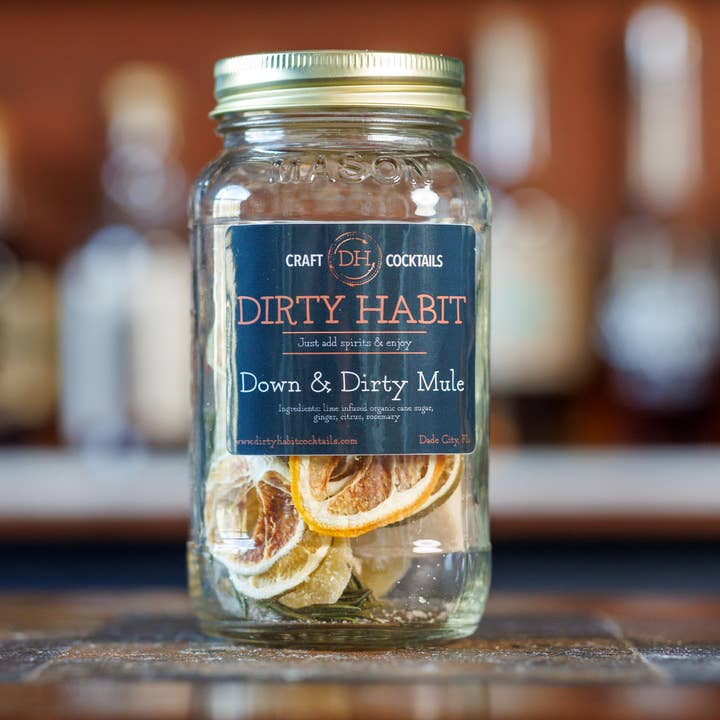 Dirty Habit Cocktails - Wholesale Cocktail Mix/Syrup - Down & Dirty Mule Dirty Habit Cocktail Mix5