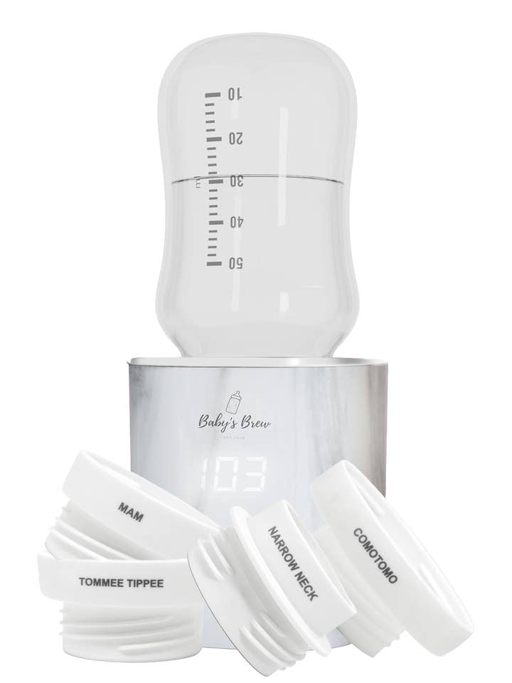 Marmor 3.0 Bärbar Flaskanvärmare Adapterset (Värmare + Fyra Adaptrar) för wholesale av Baby's Brew