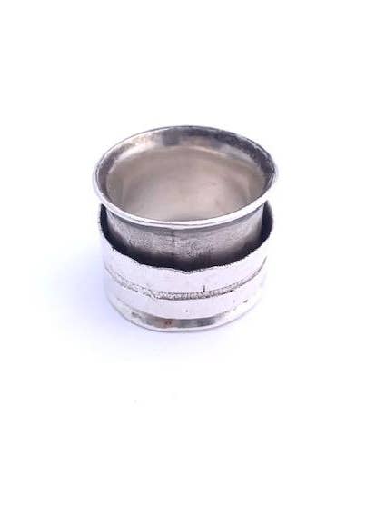 Go With the Flow Tall Spinner Ring for wholesale by Union Studio Metals