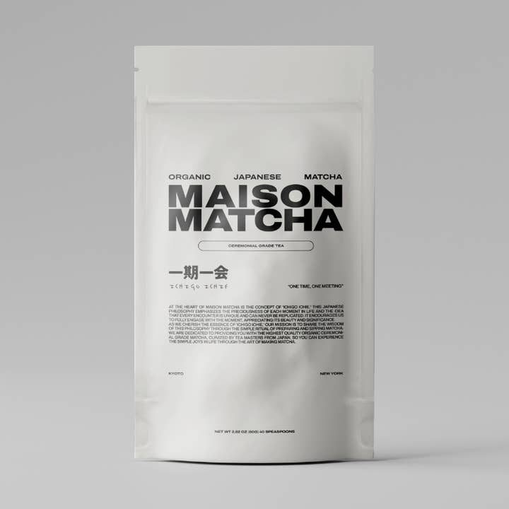 Poudre de Matcha Japonais Bio par MAISON MATCHA pour la vente par MAISON MATCHA