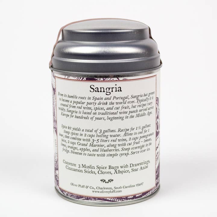 Oliver Pluff & Company - Wholesale Dried Spice Mix - Sangria Spice Blend Kit9