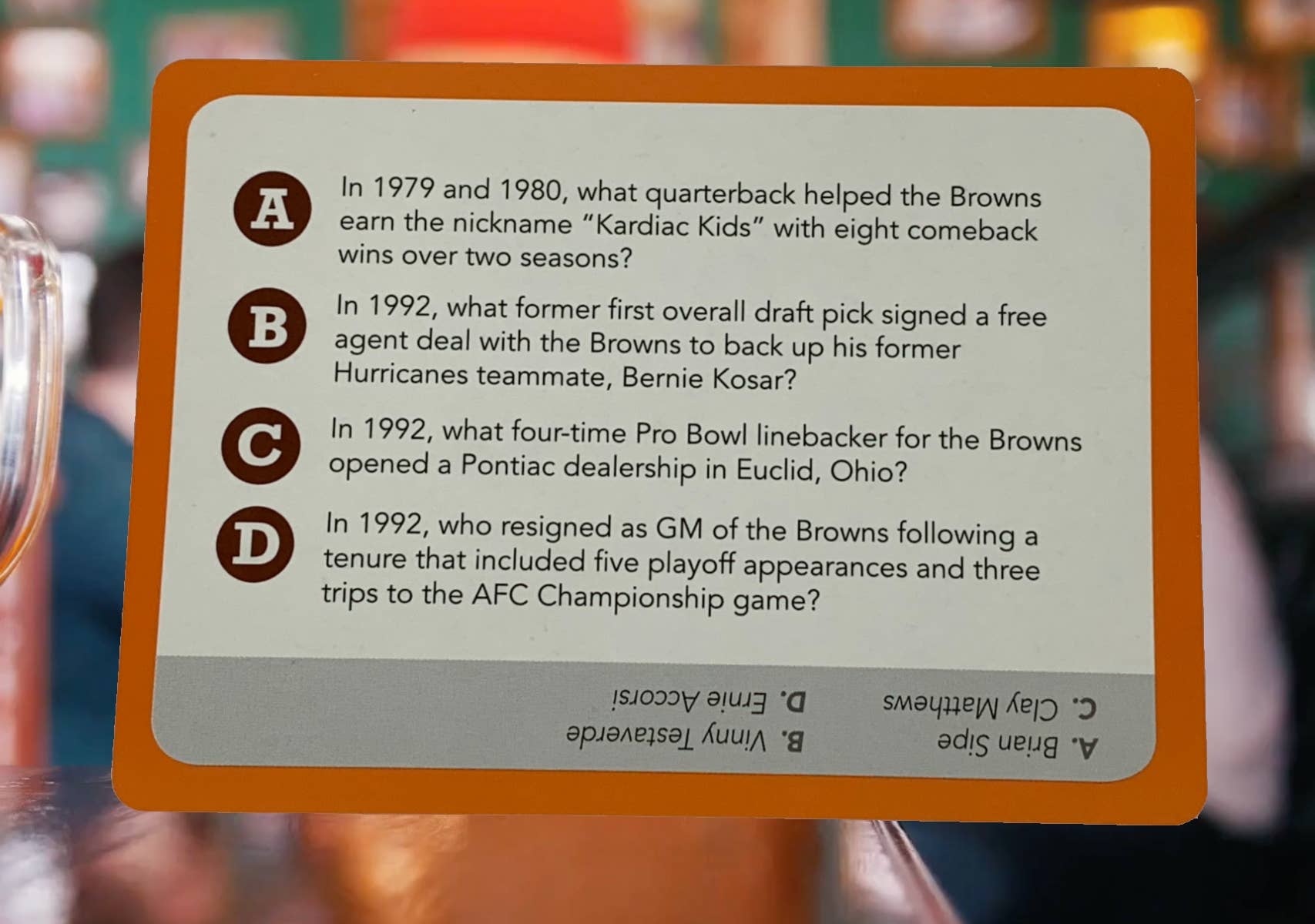 You Gotta Know Games - Wholesale Card Game - You Gotta Know Cleveland - Sports Trivia Game (1)3