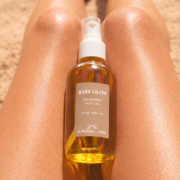 Bare Glow Body Oil for wholesale by Sunkissed + Still