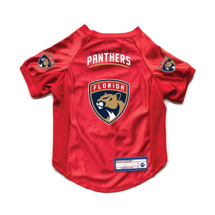 NHL Florida Panthers Pet Stretch Jersey for wholesale by Little Earth Productions