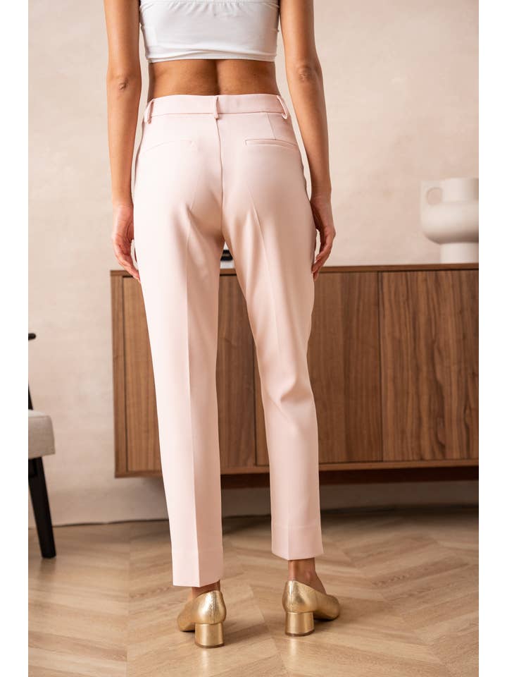 Attentif Paris - Vendita all'ingrosso Pantalone - Donna - Pantaloni a vita alta taglio sigaretta40