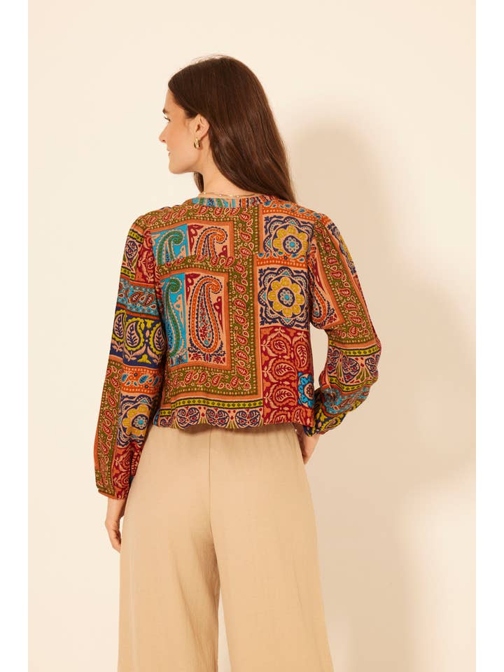 NV Tapestry Fiji Top for wholesale on Faire1