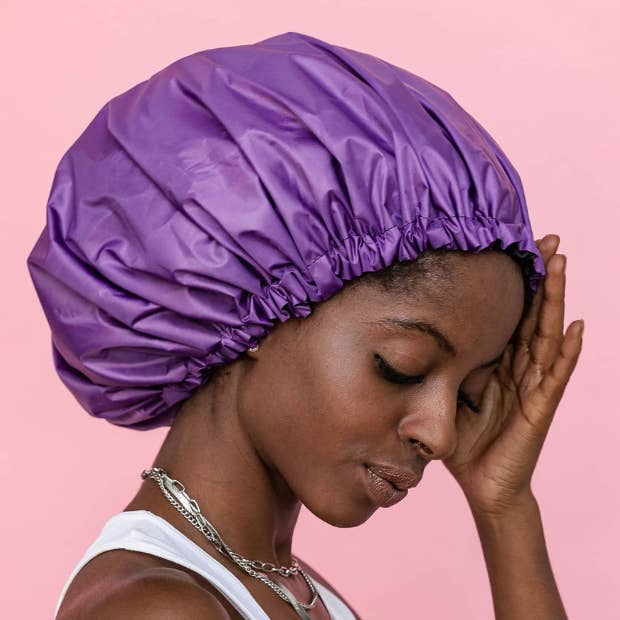 Glow by Daye - Wholesale Showercap - Satin Lined Shower Cap4