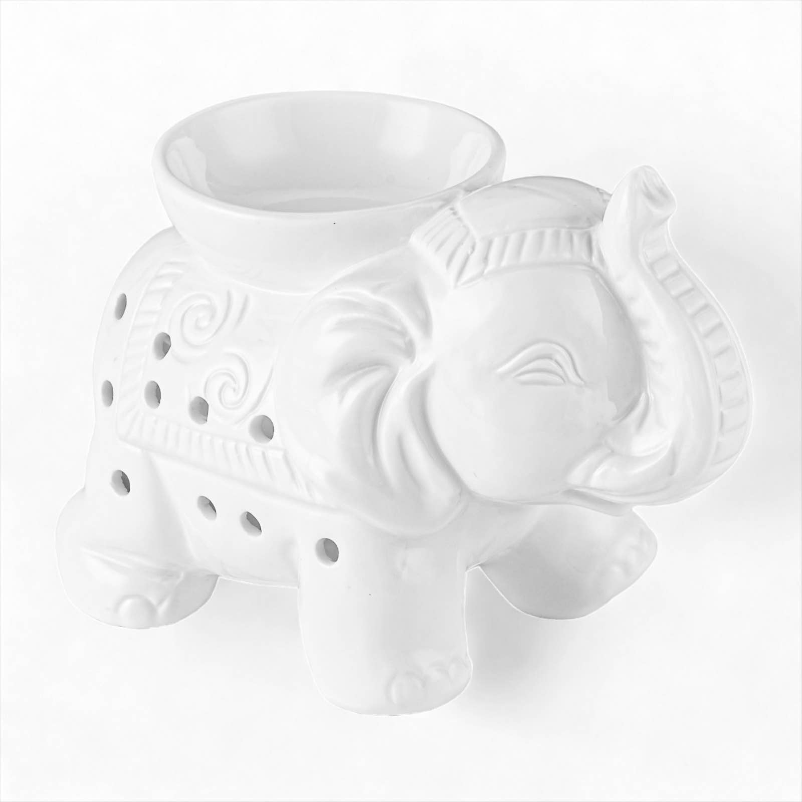 Zen'Arôme - Wholesale Oil Warmer - Tandor white ceramic wax warmer for scented melts19