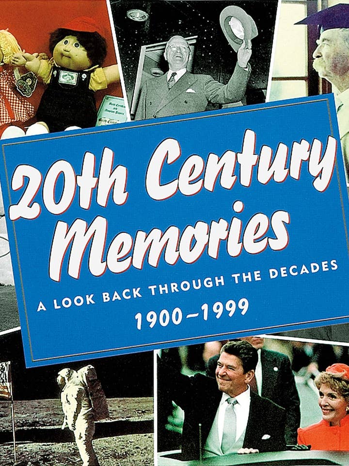 20th Century Memories: A Look Back Through the Decades, 1900-1999 for wholesale by Peter Pauper Press