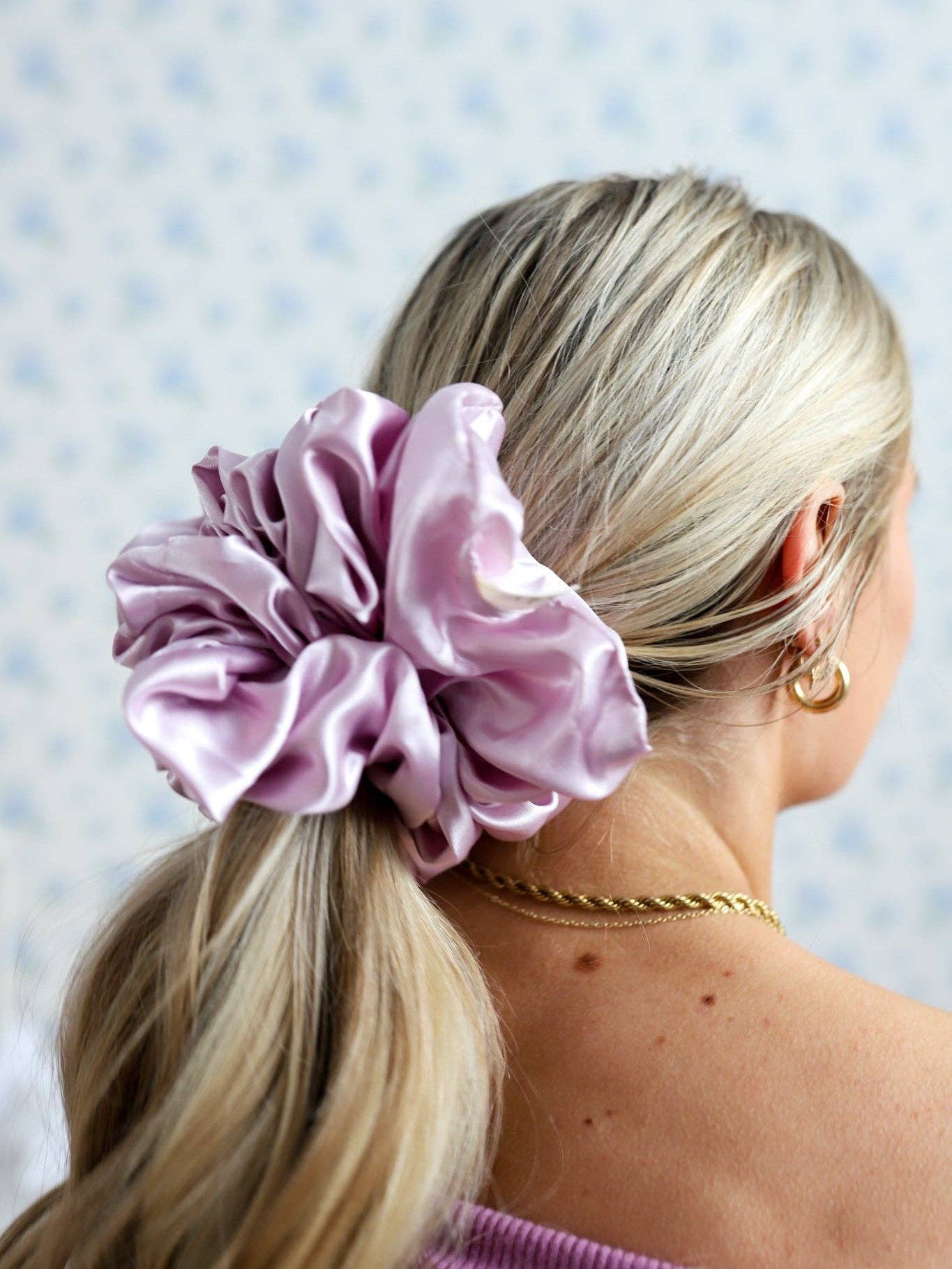 KAXI - Wholesale Scrunchie - Dames - JUMBO SLAAP ZIJDE/SATIJN SCRUNCHIES42