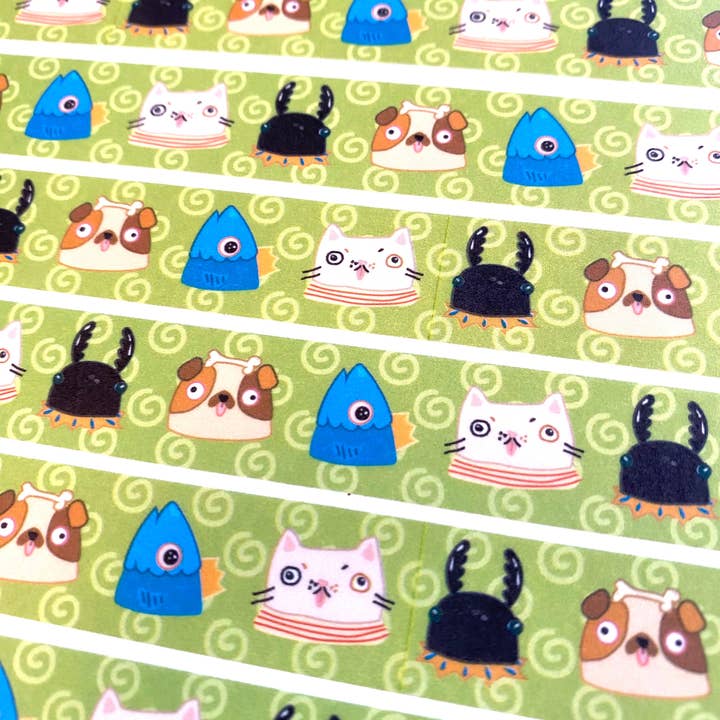 Animal Friends Washi Tape for wholesale by Bus 20 Ceramics