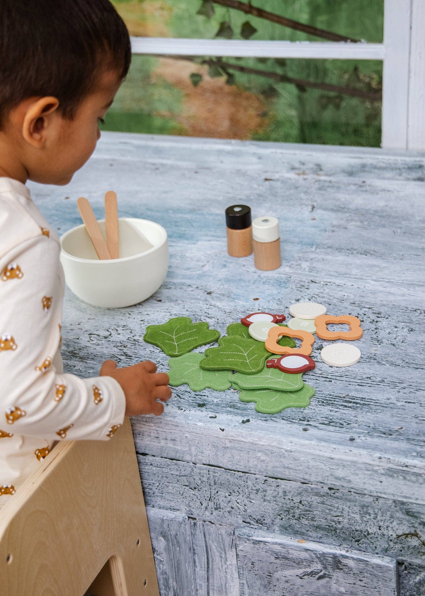 Coco Village - Wholesale Toy Set - Kids - Wooden Salad Playset7