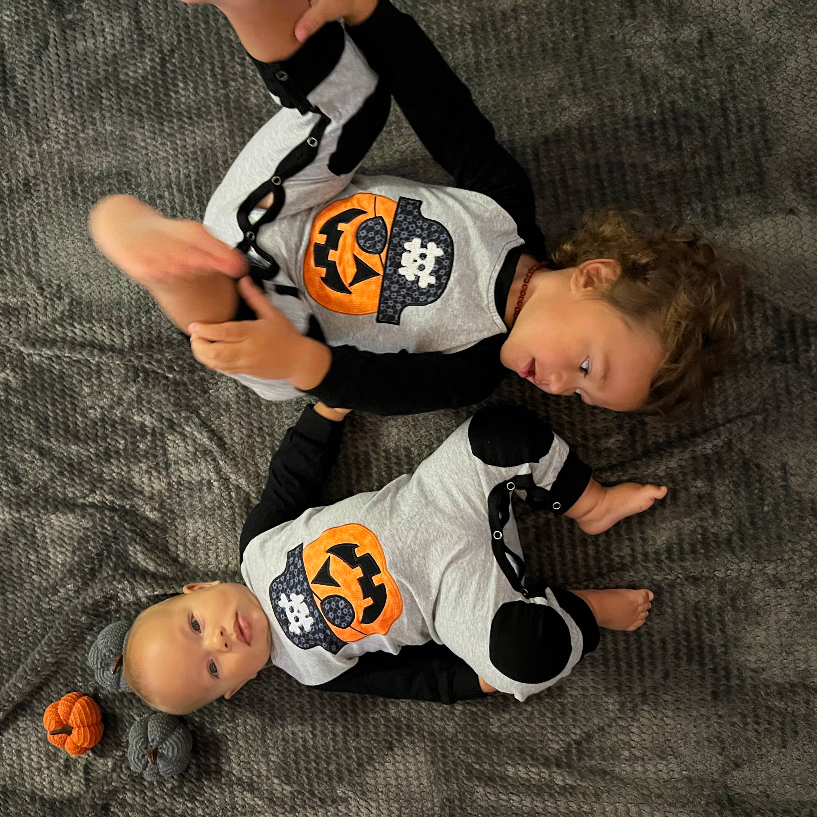 AnnLoren - Wholesale Jumpsuit - Baby - Boys Halloween Romper Pirate Jack O Lantern Baby Toddler5