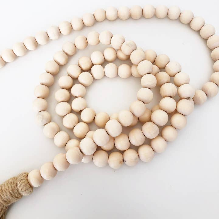 Foundations Decor - Wholesale Bunting/Garland - Wood Bead Garlands - classic colors and shapes17