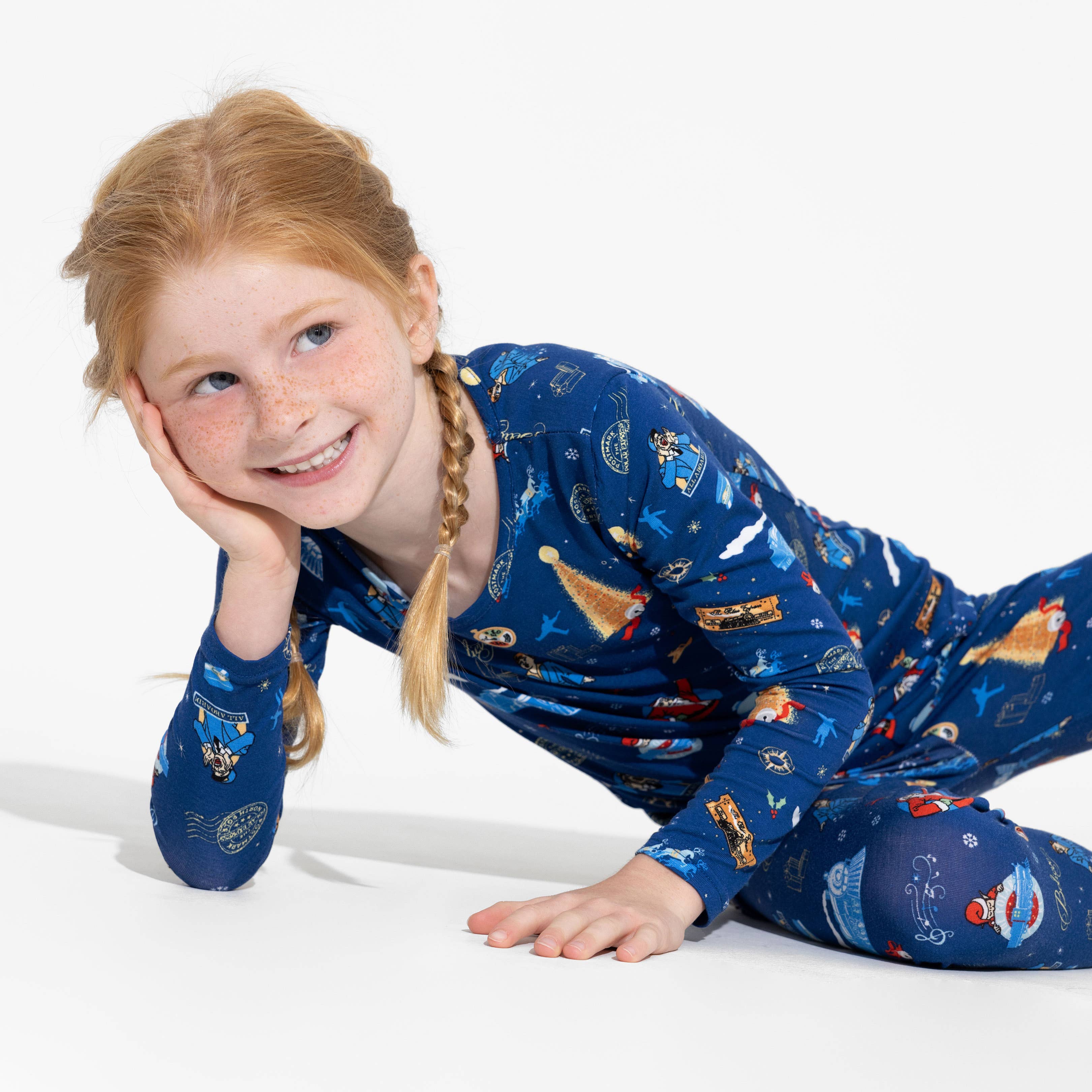 Bellabu Bear - Wholesale Sleepwear Set - Kids - The Polar Express Bamboo Kids Pajamas4