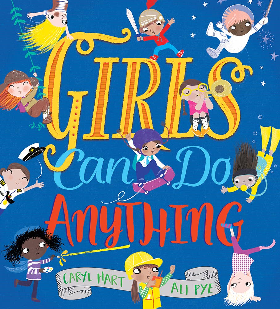 Sourcebooks - Wholesale Preschool Book (3-5) - Girls Can Do Anything0