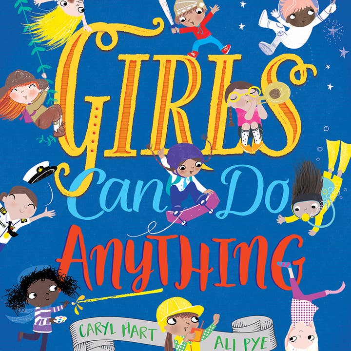 Sourcebooks - Wholesale Preschool Book (3-5) - Girls Can Do Anything