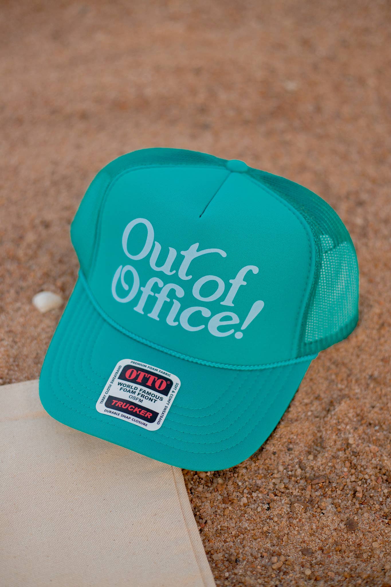 Hartland Goods - Vendita all'ingrosso Cappellino da camionista - Donna - Cappellino da camionista fuori sede - Teal2