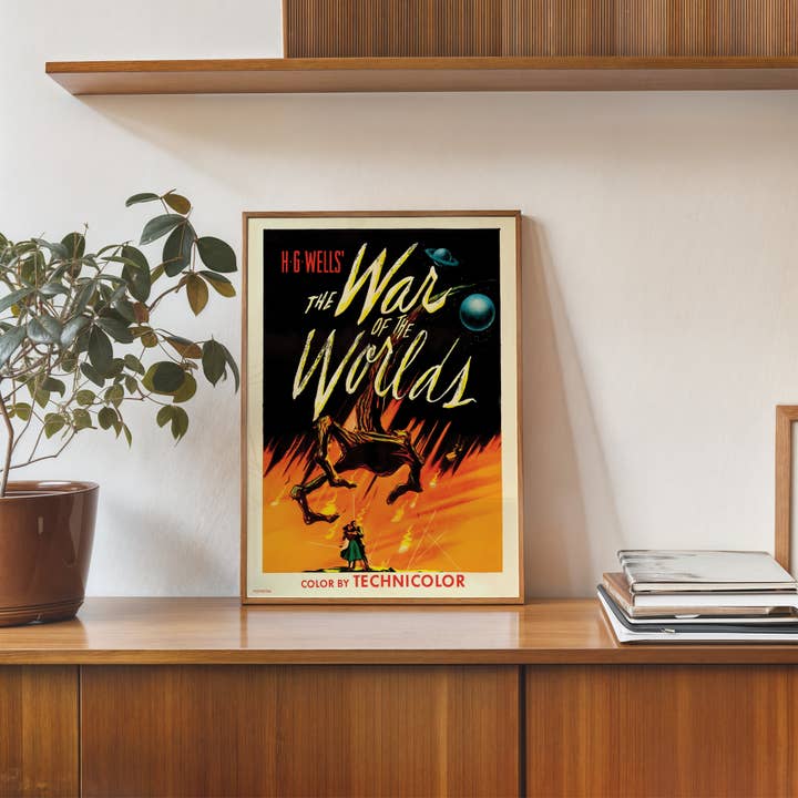On The Wall Art Ltd – wholesale Art print – The War of the Worlds 1953 Film Movie Poster 30x40cm Art Print2