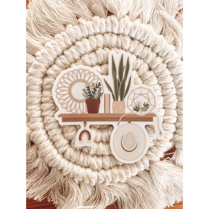 Jess' Paper Co. - Vente Autocollant - Autocollant d'étagère Boho5