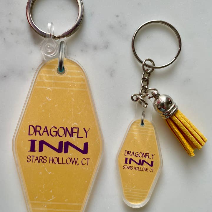 Denali & Co. - Wholesale Keychain - Women's - Dragonfly Inn Gilmore-Girls Inspired Keychain4