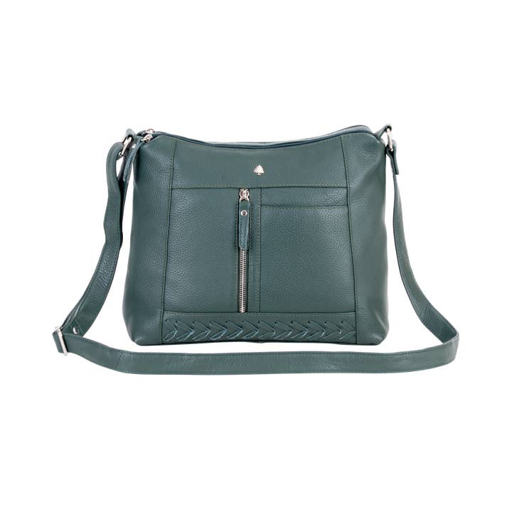 Elegant Leather Crossbody Bag Tressa – Stylish & Functional for wholesale by Greenwood Leather