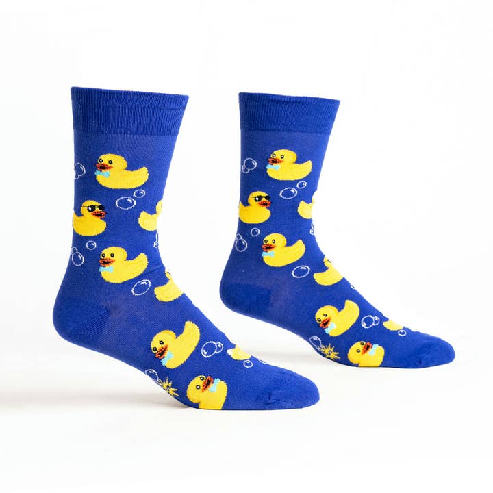Rubber Duckie Crew Socks for wholesale by Sock it To Me