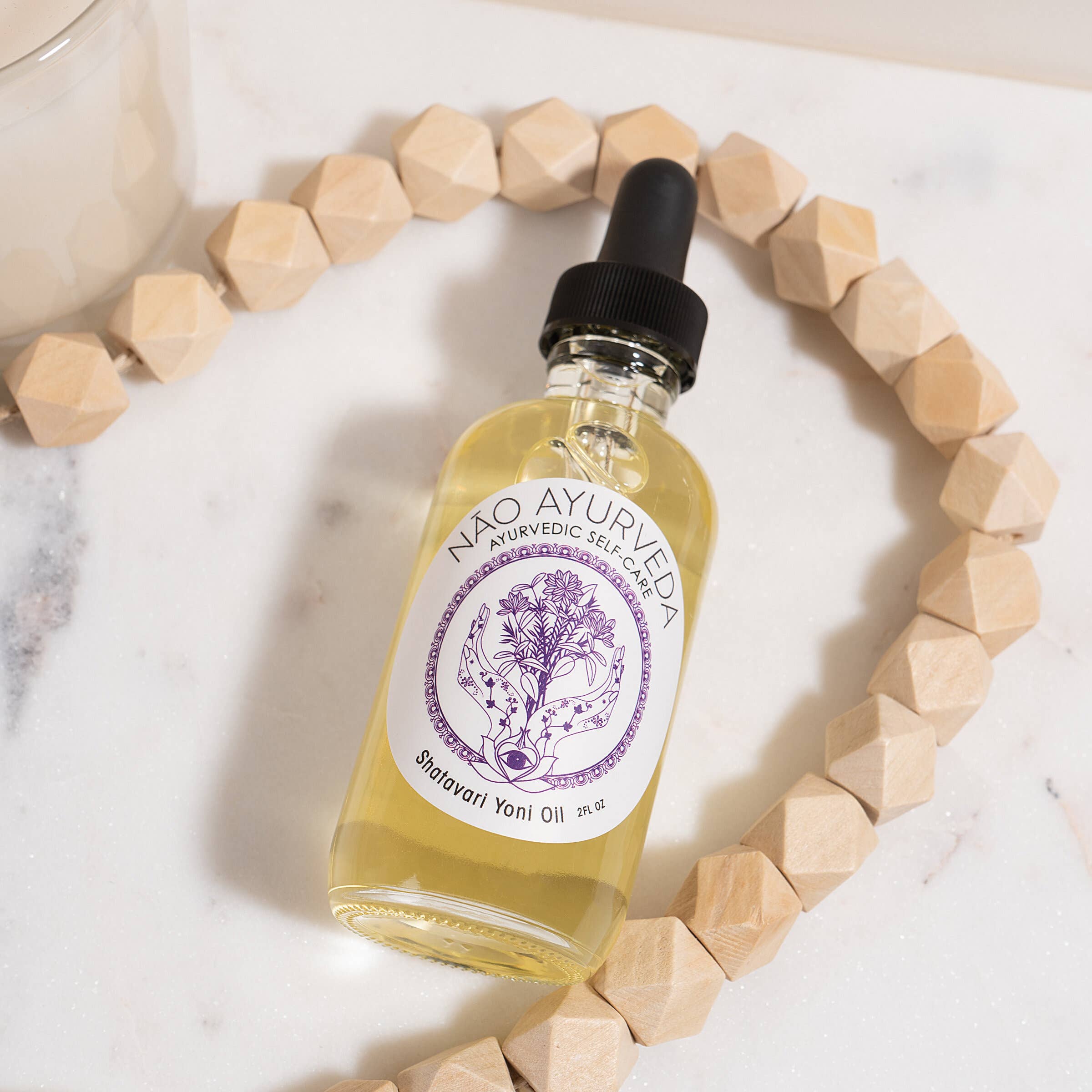 Nao Ayurveda - Wholesale Bad/lichaamsolie - Shatavari Yoni olie4