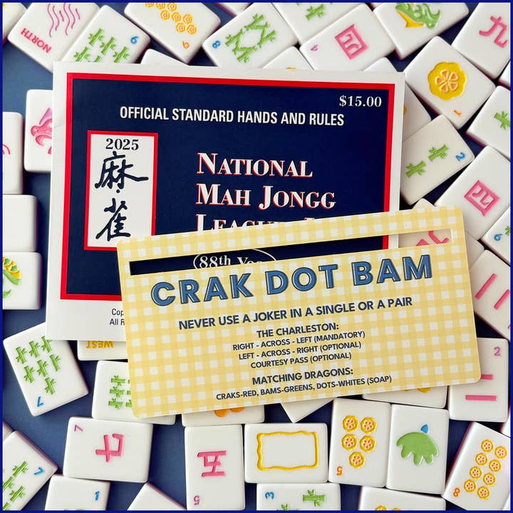 Morningside Mahjong - Wholesale Board Game - Acrylic Mahjong Line Finder1