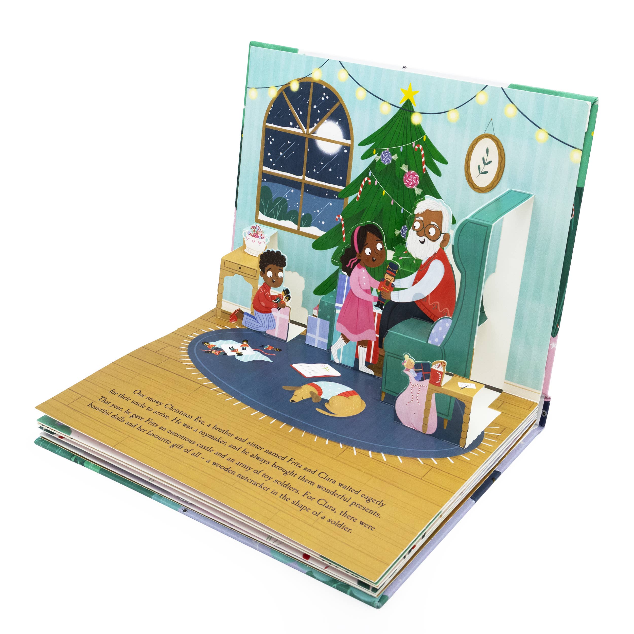 Robert Frederick Ltd - Vente Livre pour enfants de maternelle (de 3 à 5 ans) - Casse-Noisette - Livre pop-up de Noël pour enfants5