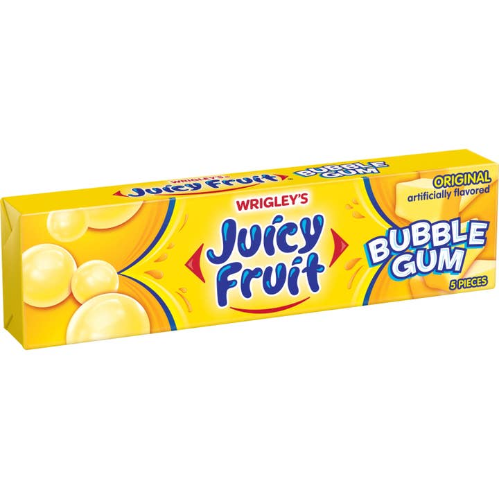 Sugar Bear Candy – Großhandel Kaugummi – Juicy Fruit Original Kaugummi 18 ct.