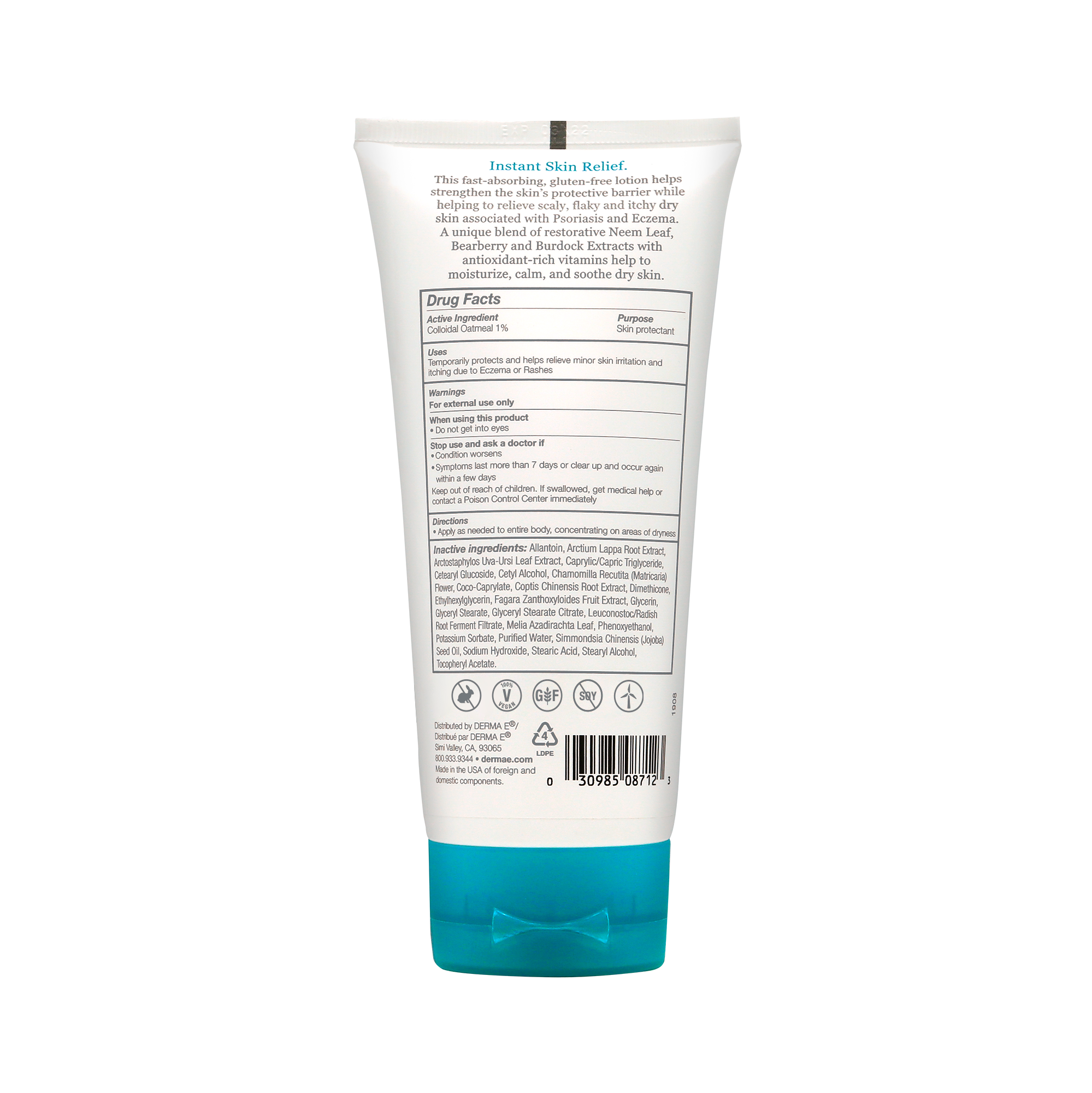 DERMA E - Wholesale Eczema Treatment - Eczema Relief Lotion1