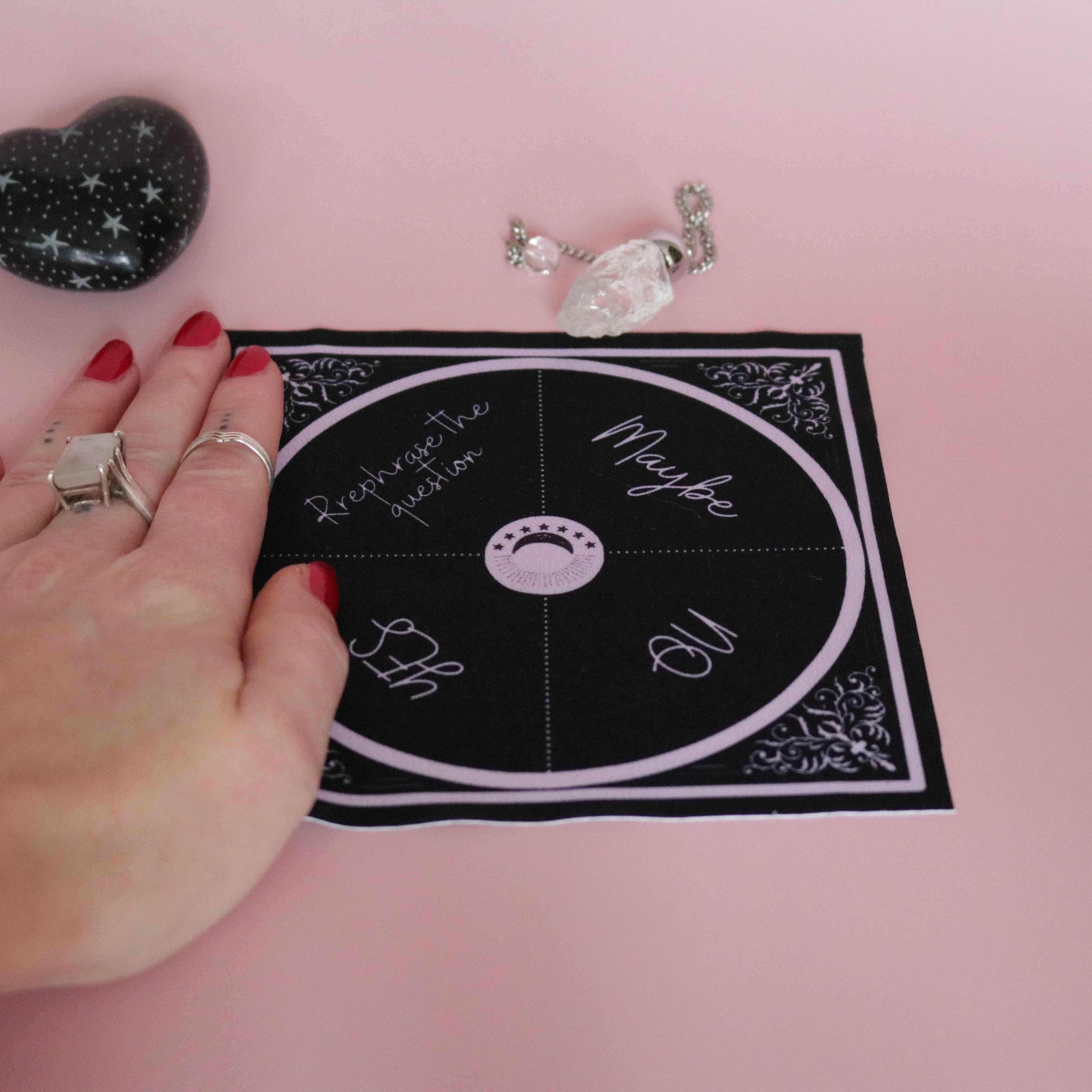 Sacred Moon&Stars – wholesale Meditation supplies – Pendulum Mat - Metaphysical - Divination2