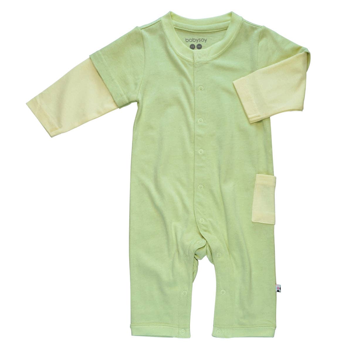 babysoy Inc - Vente Barboteuse – bébé - Combinaison à manches longues de style baseball basique14