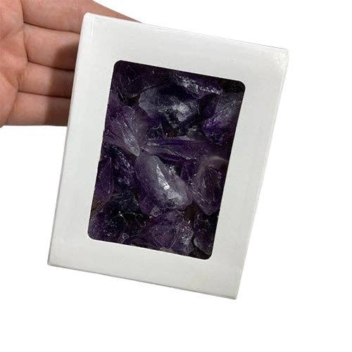 Alliz Trading - Wholesale Spiritual stone/crystal - Amethyst Rough Gift Box - 270g1