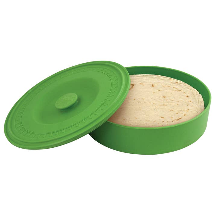 Fox Run Tortilla Warmer, Plastic, Green, 8.5" for wholesale by Fox Run Brands