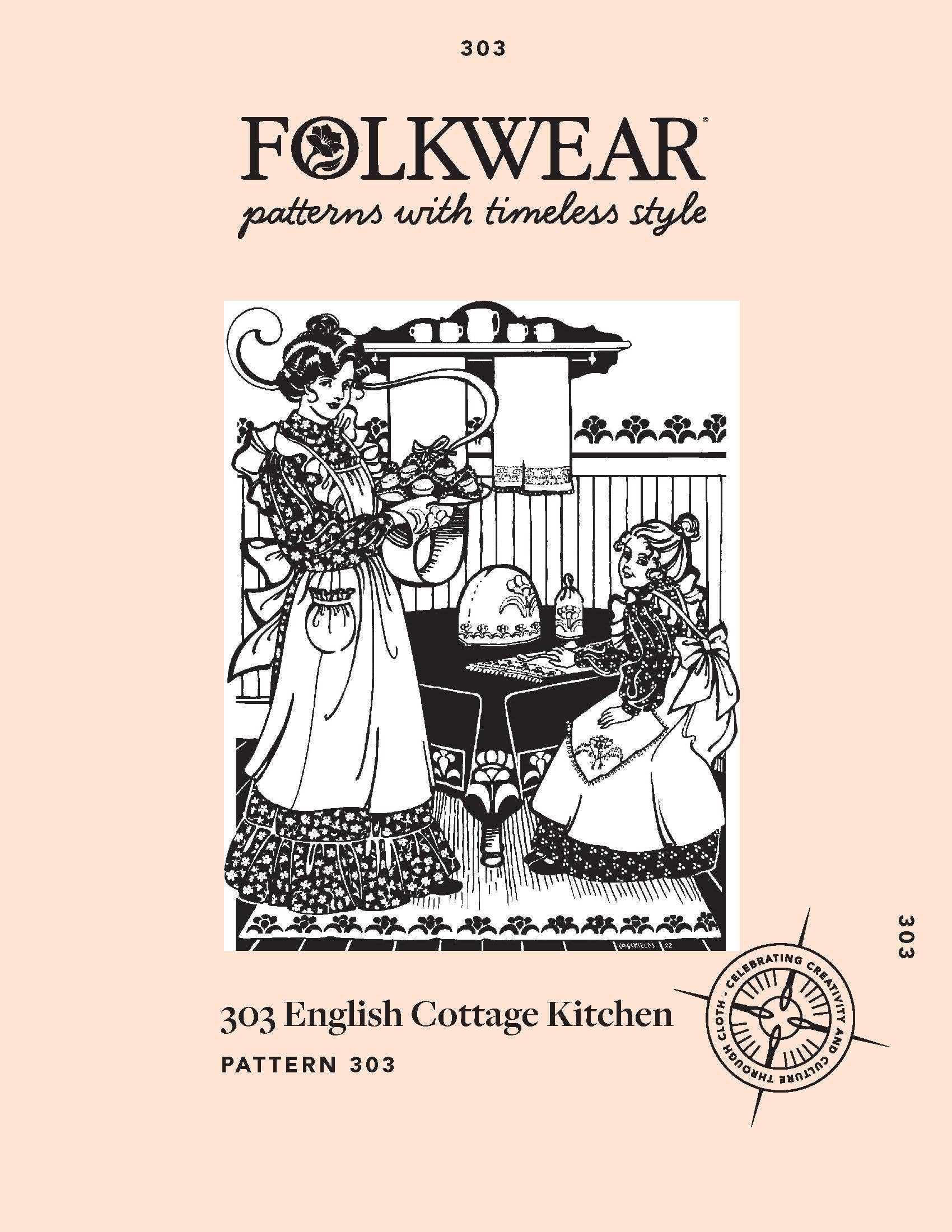 Folkwear - Wholesale Apron - 303 English Cottage Kitchen9