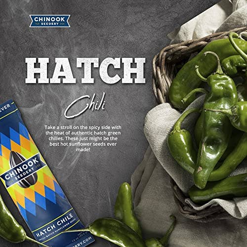Chinook Seedery - Wholesale Seeds/Kernels - Hatch Chile Sunflower Seeds | Superfood Snacks | 1.5oz1