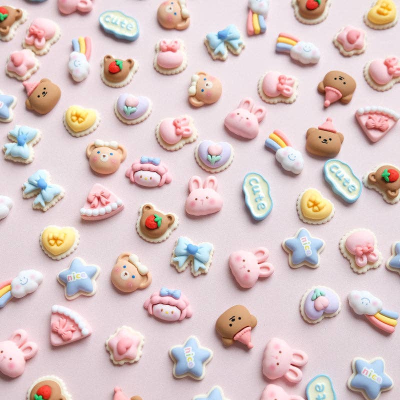 Moon Bunny - Wholesale Craft supplies - Mixed Cartoon1