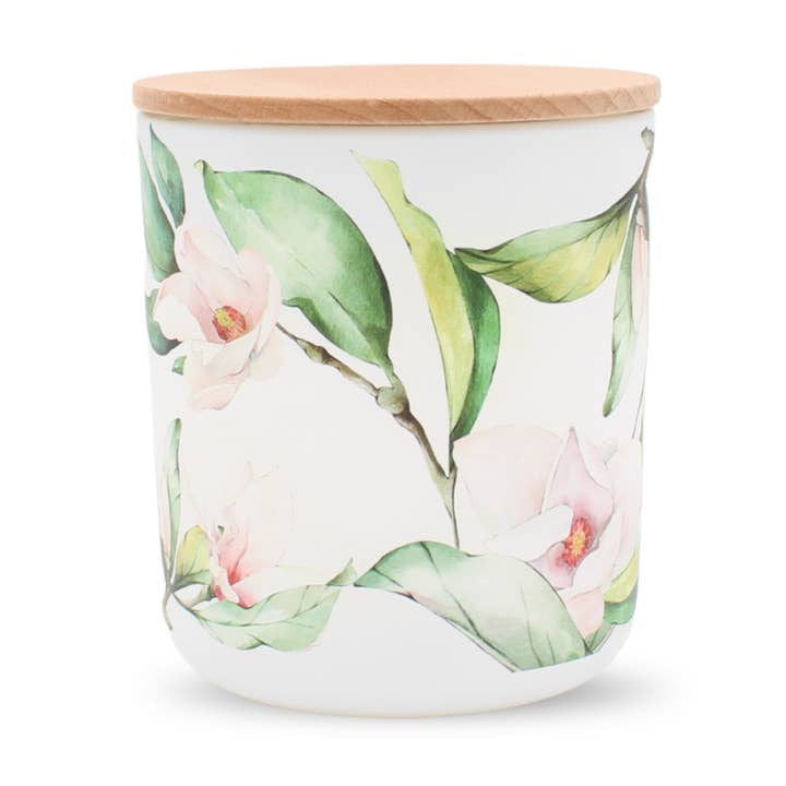 Magnolia Blossoms Trykt Sojalys – Vaniljeorkidé | Flor for engroshandel hos ROAM Homegrown