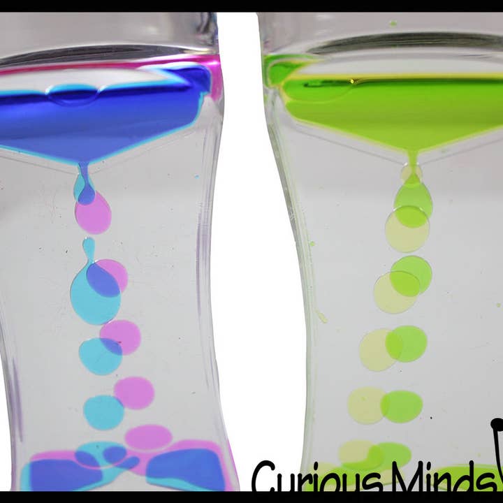 Curious Minds Toys - Wholesale Fidget Toy - Kids - 1 Liquid Dripping Timer - Calm Down Jar - Soothing and Calmi4