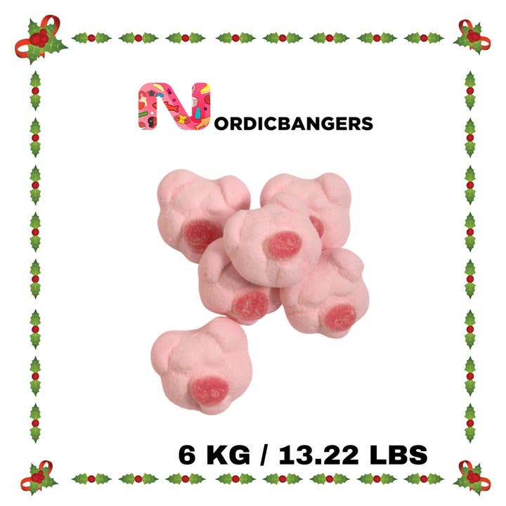Nordicbangers - Swedish Candy Supply - Wholesale Gummy - Swedish Christmas Candy - Fluffy pigs2