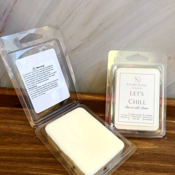 Lad os Chill Wax Smelt for engroshandel hos Sultry Scent Company